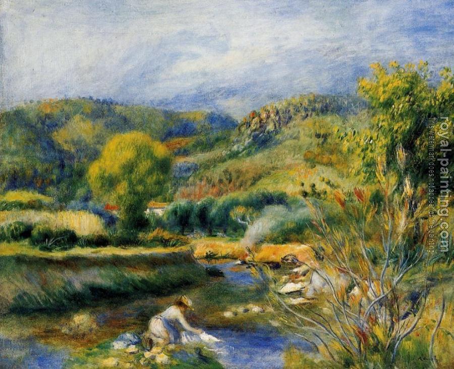 Pierre Auguste Renoir : The Laundress